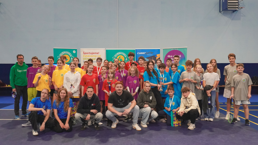 Bedmintonový turnaj priniesol napínavé zápasy a skvelú atmosféru